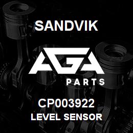 CP003922 Sandvik LEVEL SENSOR | AGA Parts