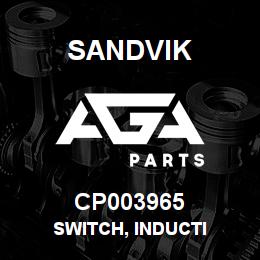 CP003965 Sandvik SWITCH, INDUCTI | AGA Parts