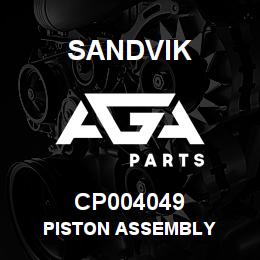 CP004049 Sandvik PISTON ASSEMBLY | AGA Parts