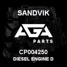 CP004250 Sandvik DIESEL ENGINE D | AGA Parts