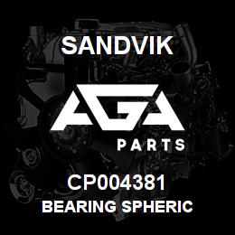 CP004381 Sandvik BEARING SPHERIC | AGA Parts