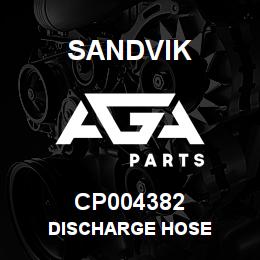 CP004382 Sandvik DISCHARGE HOSE | AGA Parts