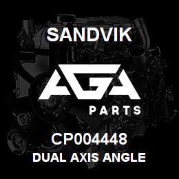 CP004448 Sandvik DUAL AXIS ANGLE | AGA Parts
