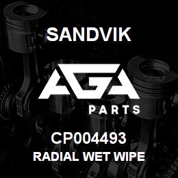 CP004493 Sandvik RADIAL WET WIPE | AGA Parts