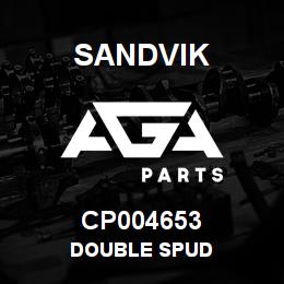 CP004653 Sandvik DOUBLE SPUD | AGA Parts