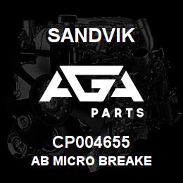 CP004655 Sandvik AB MICRO BREAKE | AGA Parts