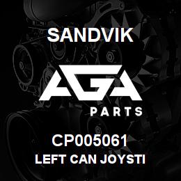 CP005061 Sandvik LEFT CAN JOYSTI | AGA Parts