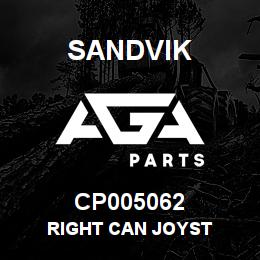 CP005062 Sandvik RIGHT CAN JOYST | AGA Parts