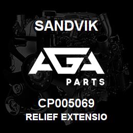 CP005069 Sandvik RELIEF EXTENSIO | AGA Parts