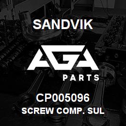 CP005096 Sandvik SCREW COMP. SUL | AGA Parts
