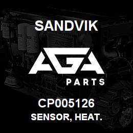 CP005126 Sandvik SENSOR, HEAT. | AGA Parts