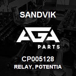 CP005128 Sandvik RELAY, POTENTIA | AGA Parts