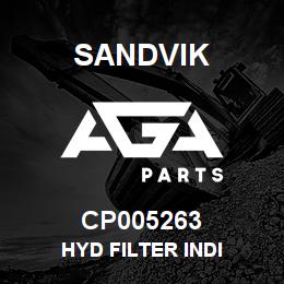 CP005263 Sandvik HYD FILTER INDI | AGA Parts