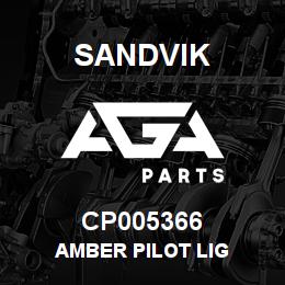 CP005366 Sandvik AMBER PILOT LIG | AGA Parts