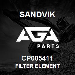 CP005411 Sandvik FILTER ELEMENT | AGA Parts