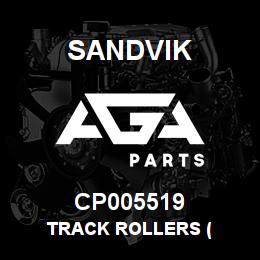 CP005519 Sandvik TRACK ROLLERS ( | AGA Parts