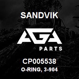 CP005538 Sandvik O-RING, 3-904 | AGA Parts