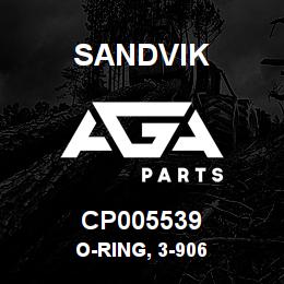 CP005539 Sandvik O-RING, 3-906 | AGA Parts