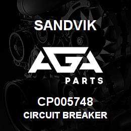 CP005748 Sandvik CIRCUIT BREAKER | AGA Parts