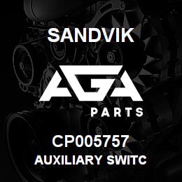 CP005757 Sandvik AUXILIARY SWITC | AGA Parts