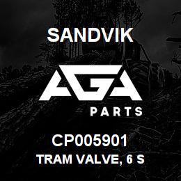 CP005901 Sandvik TRAM VALVE, 6 S | AGA Parts