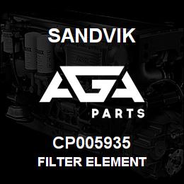 CP005935 Sandvik FILTER ELEMENT | AGA Parts