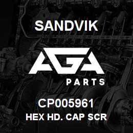 CP005961 Sandvik HEX HD. CAP SCR | AGA Parts