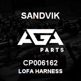 CP006162 Sandvik LOFA HARNESS | AGA Parts