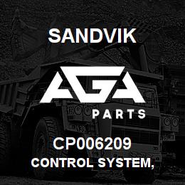 CP006209 Sandvik CONTROL SYSTEM, | AGA Parts