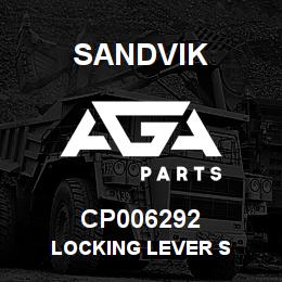 CP006292 Sandvik LOCKING LEVER S | AGA Parts