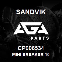 CP006534 Sandvik MINI BREAKER 10 | AGA Parts