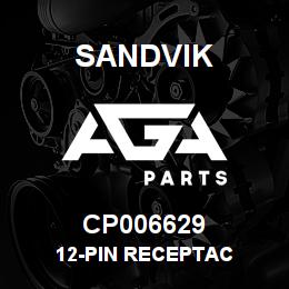 CP006629 Sandvik 12-PIN RECEPTAC | AGA Parts