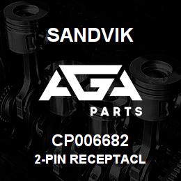 CP006682 Sandvik 2-PIN RECEPTACL | AGA Parts