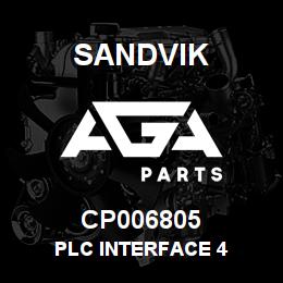 CP006805 Sandvik PLC INTERFACE 4 | AGA Parts