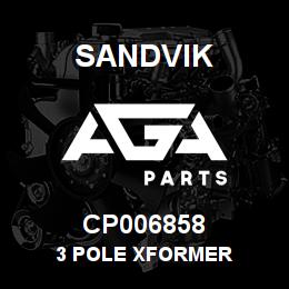 CP006858 Sandvik 3 POLE XFORMER | AGA Parts