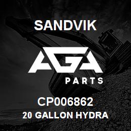 CP006862 Sandvik 20 GALLON HYDRA | AGA Parts