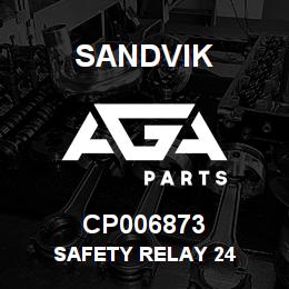 CP006873 Sandvik SAFETY RELAY 24 | AGA Parts