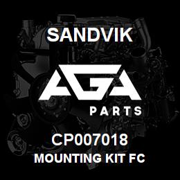 CP007018 Sandvik MOUNTING KIT FC | AGA Parts