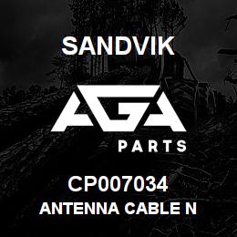 CP007034 Sandvik ANTENNA CABLE N | AGA Parts