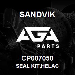 CP007050 Sandvik SEAL KIT,HELAC | AGA Parts