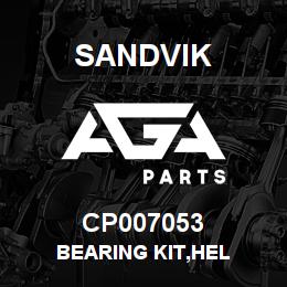 CP007053 Sandvik BEARING KIT,HEL | AGA Parts