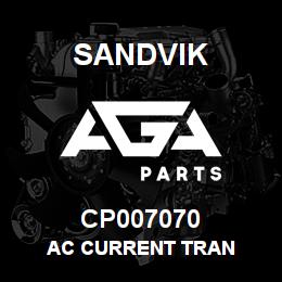 CP007070 Sandvik AC CURRENT TRAN | AGA Parts