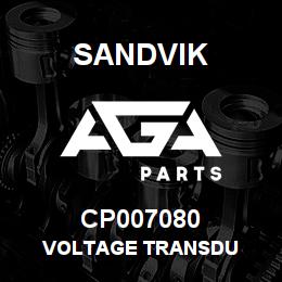 CP007080 Sandvik VOLTAGE TRANSDU | AGA Parts
