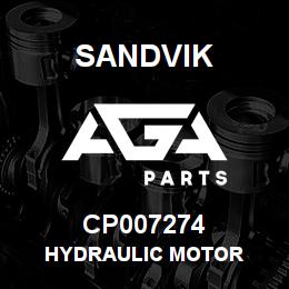 CP007274 Sandvik HYDRAULIC MOTOR | AGA Parts