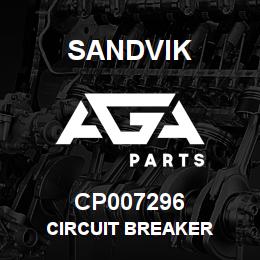 CP007296 Sandvik CIRCUIT BREAKER | AGA Parts