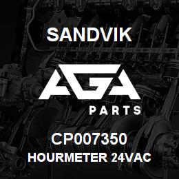 CP007350 Sandvik HOURMETER 24VAC | AGA Parts