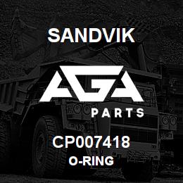CP007418 Sandvik O-RING | AGA Parts