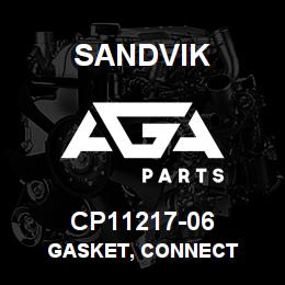 CP11217-06 Sandvik GASKET, CONNECT | AGA Parts