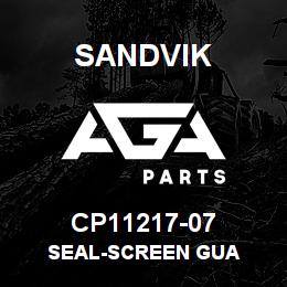 CP11217-07 Sandvik SEAL-SCREEN GUA | AGA Parts