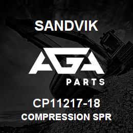 CP11217-18 Sandvik COMPRESSION SPR | AGA Parts